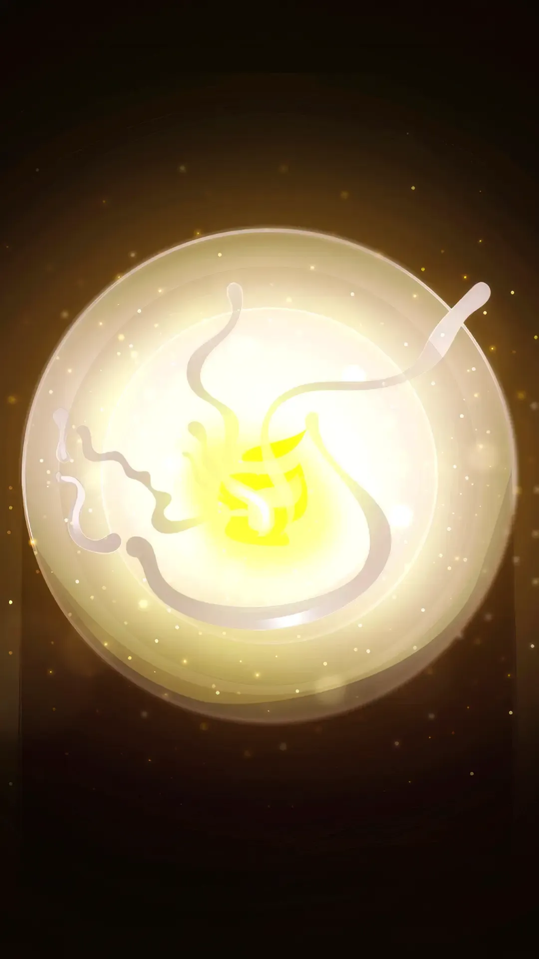 Ilustración vertical de luz en la oscuridad