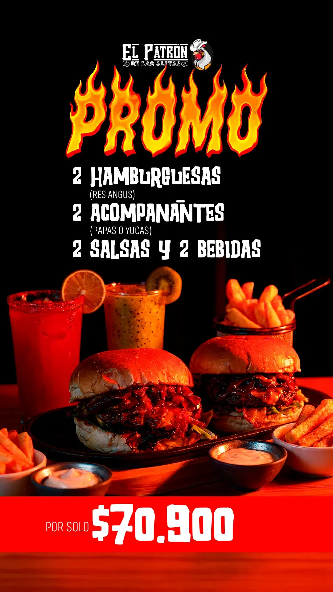 Historia de Instagram para El Patrón de las Alitas 5