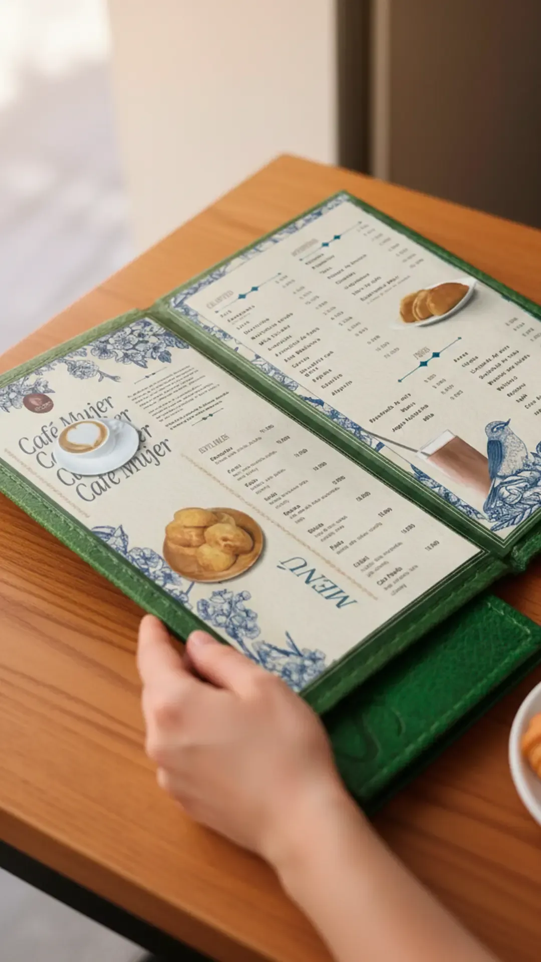 Menú Café Mujer