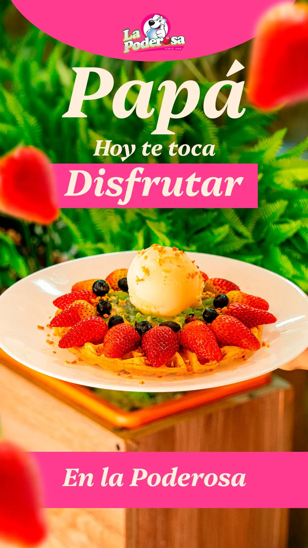 Historia de Instagram para La Poderosa 3