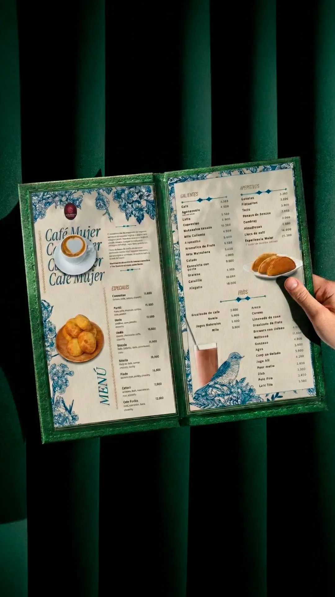 Menú Café Mujer