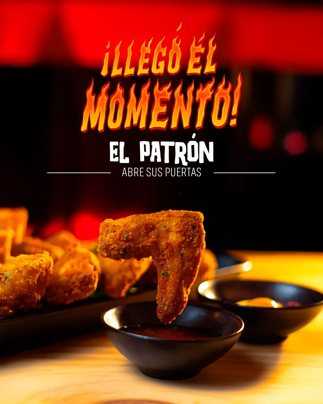 Publicación de redes de El Patrón de las Alitas 3