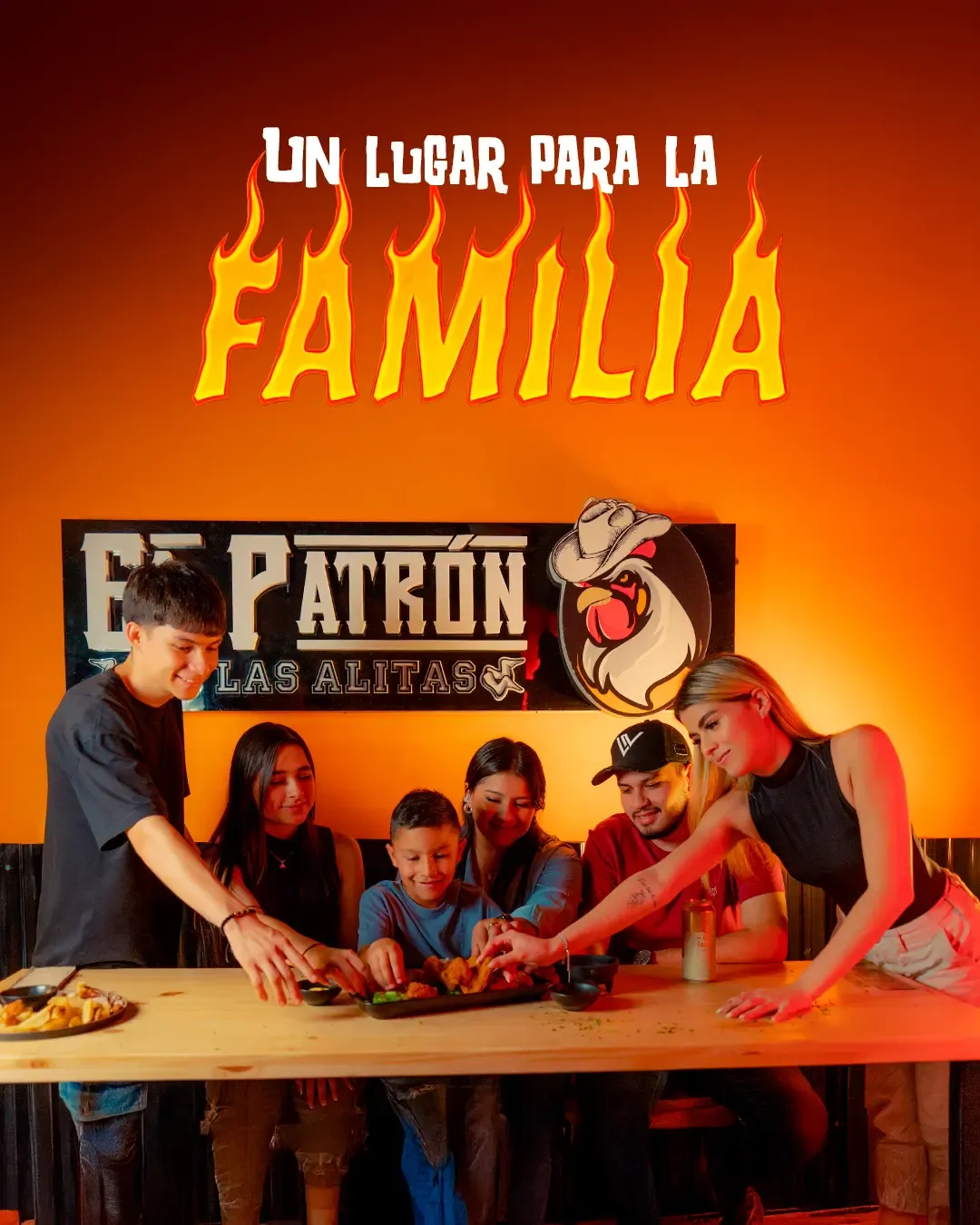 Publicación de redes de El Patrón de las Alitas 5