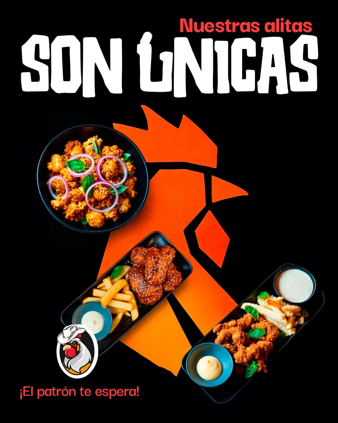 Publicación de redes de El Patrón de las Alitas 7